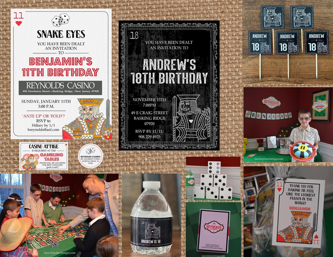 PLAYING CARD King Queen Joker Casino Poker Las Etsy