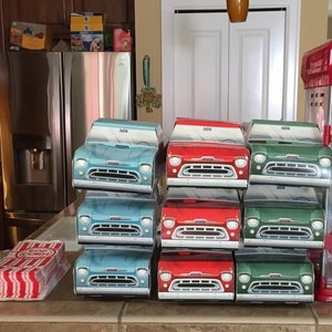 Vintage GAS TANK + PUMP // Juice Box Labels for Birthday + Baby Shower ...