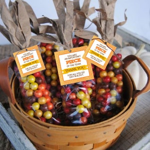 REESES &#39;Thank You to PIECES&#39; // 2&quot; Square Tag or label