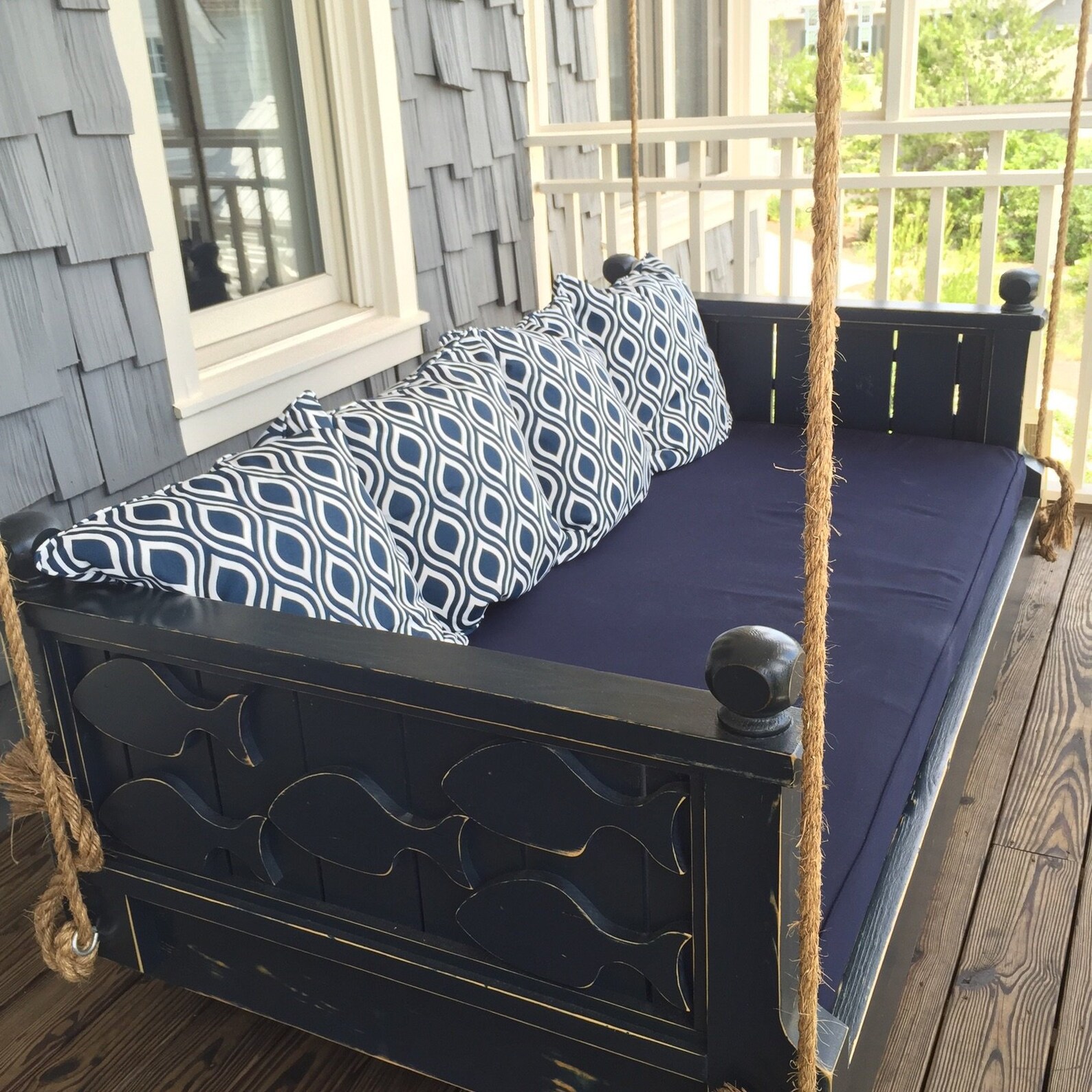 Twin Size Daybed Swing the Big Catch Great for Etsy