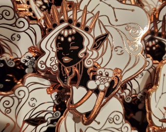 Zodiac Goddess - Cancer Pin