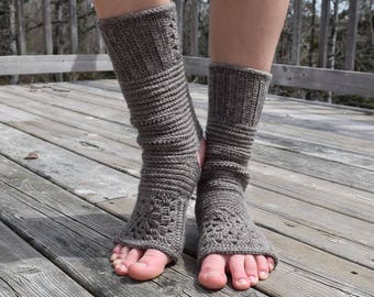 Tadāsana | yoga crochet socks PATTERN #60