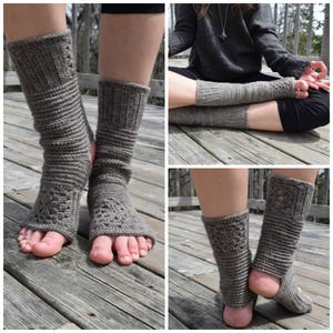 Tadāsana yoga crochet socks PATTERN 60 image 5