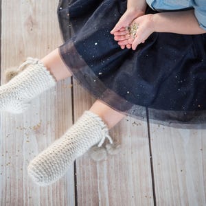 Constance crochet bulky socks for all sizes by Mëlie Collection PATTERN 66 image 3