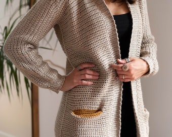 Canyon | crochet cardigan PATTERN by Mëlie