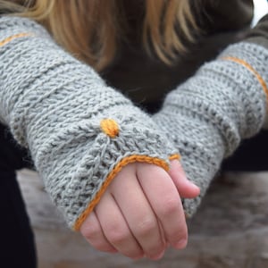 Sōlstice | Fingerless crochet gloves | PATTERN # 53