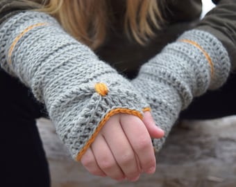 Sōlstice | Fingerless crochet gloves | PATTERN # 53