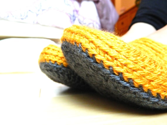 Sweet Granny Square Crochet Slippers Pattern 17 by Melissa Thibault Etsy Canada