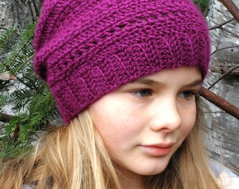 Instant download - PDF crochet pattern, crochet hat #4