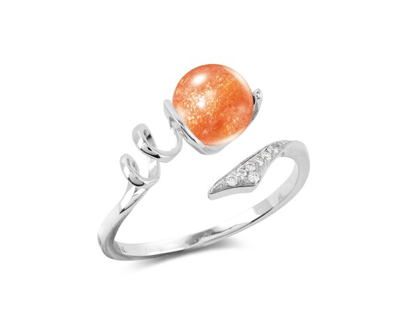 Oregon sunstone engagement ring outlet