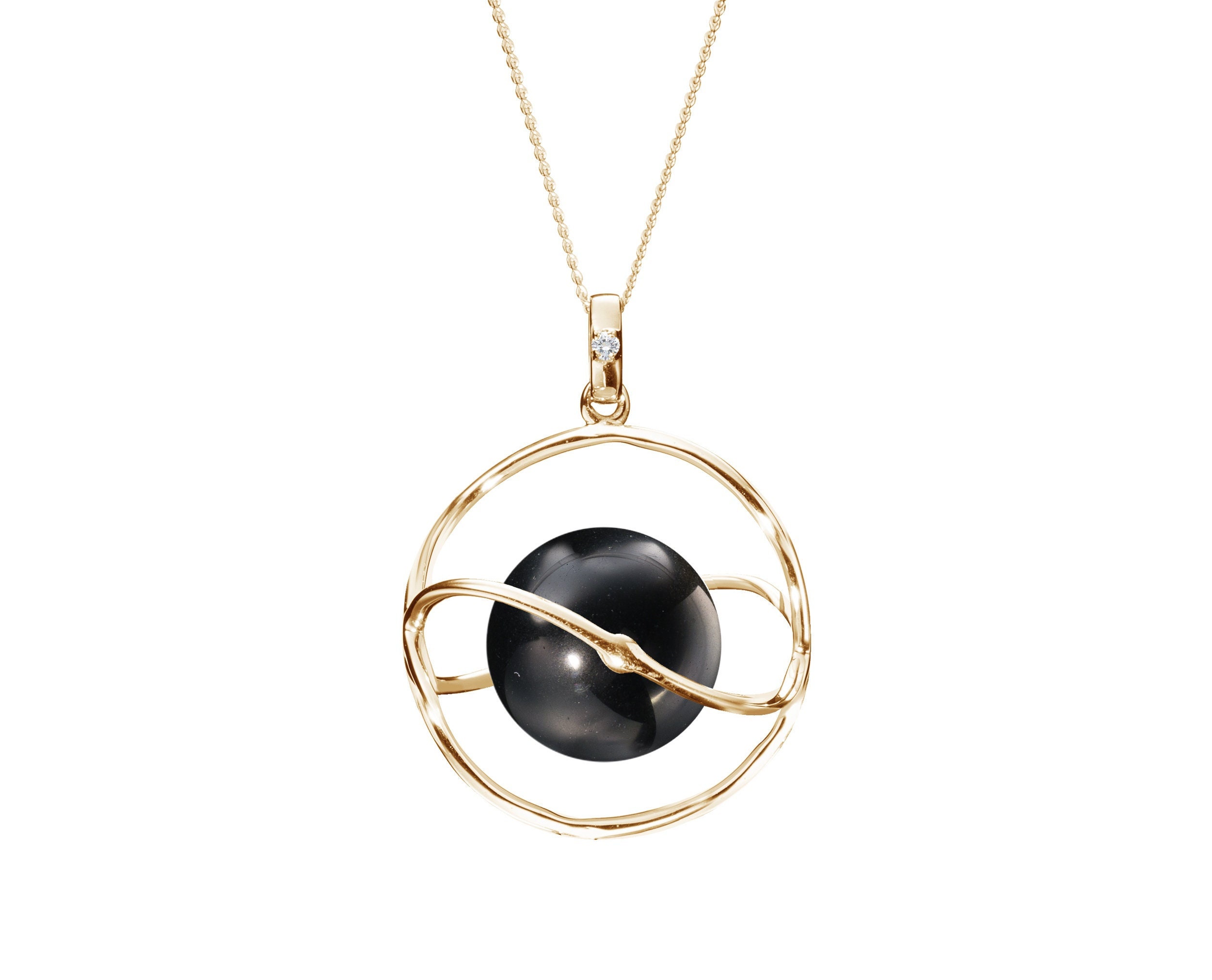 アクセサリー GARNI Stone Ball Chain Necklace BLACK Stone Ball Chain Necklace | GARNI ONLINE STORE