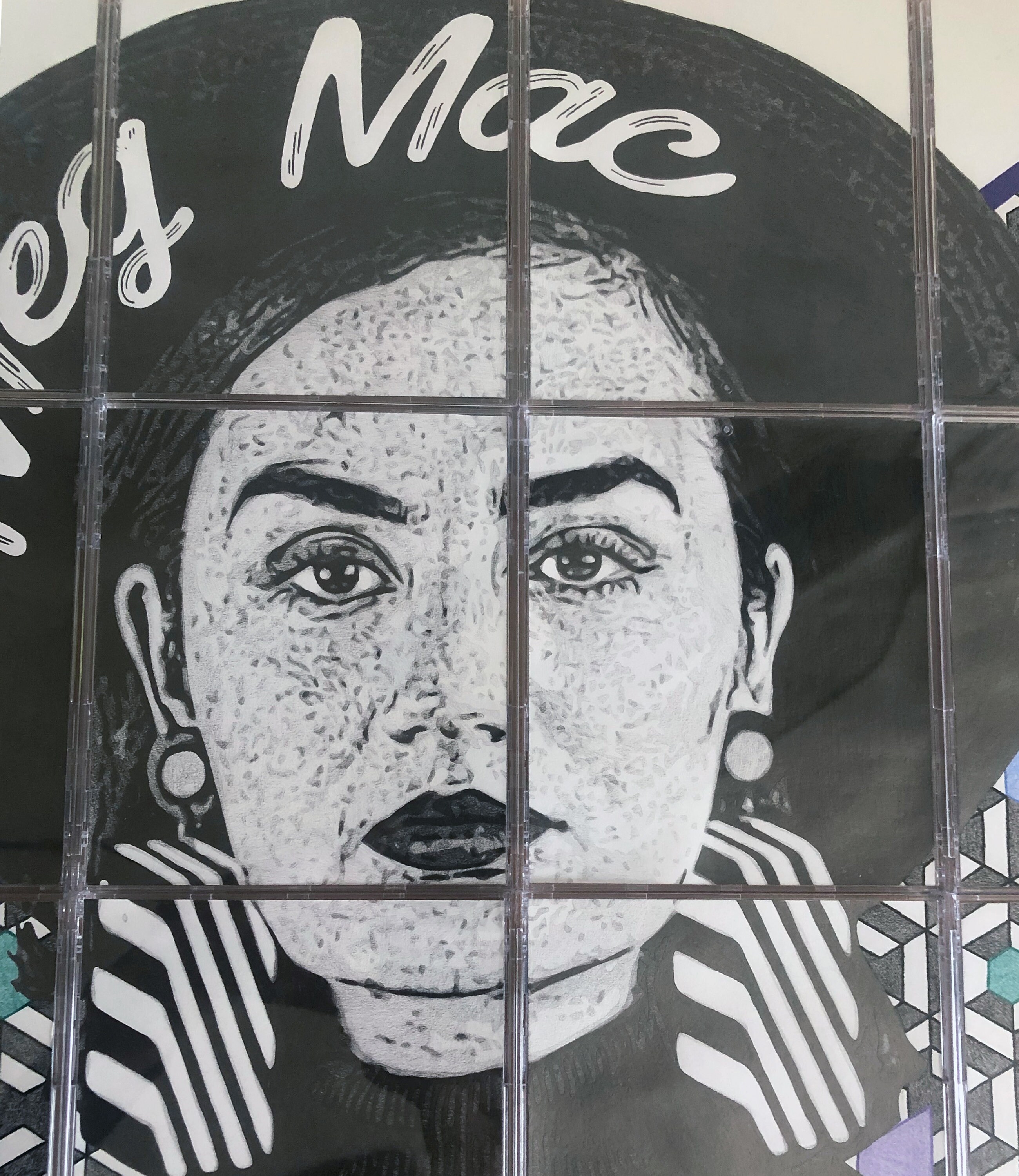 Original Meg Mac CD Case Pop Art 19.375