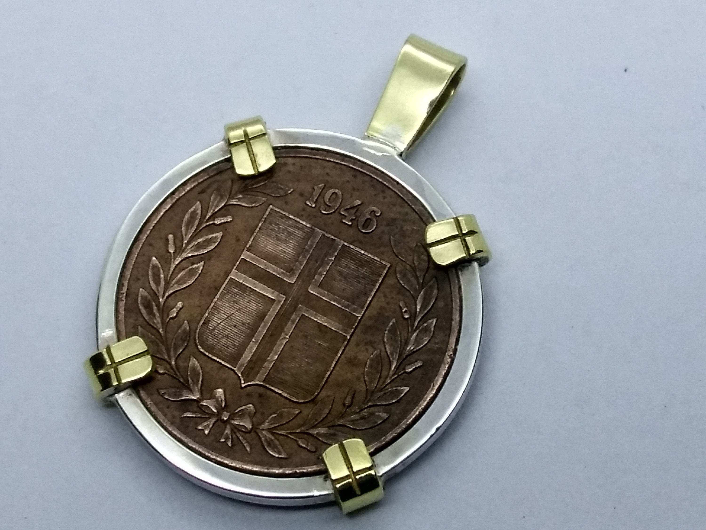 Coin Bezel in Sterling Silver and Brass Metal. for Coin 20mm X 2mm - Etsy