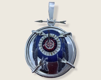 Coin Bezel. Bezel for larger coin 35mm round coin.