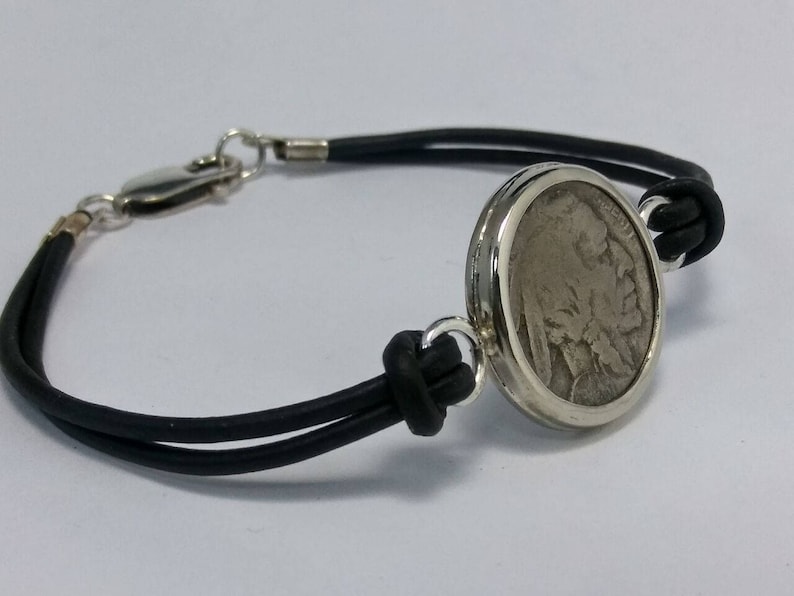 Coin Bracelet Silver Coin Bezel Bracelet for Men's and Etsy