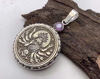 Coin Bezel in Sterling Silver. Handmade Bezel.