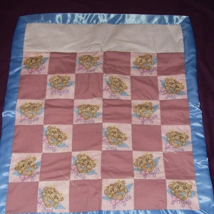 Hand-stitched Personalized Baby Quilt