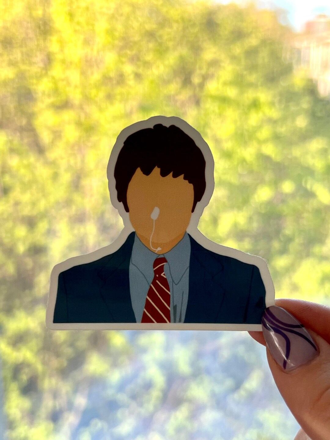 Shes the Man Tampon Sticker Etsy