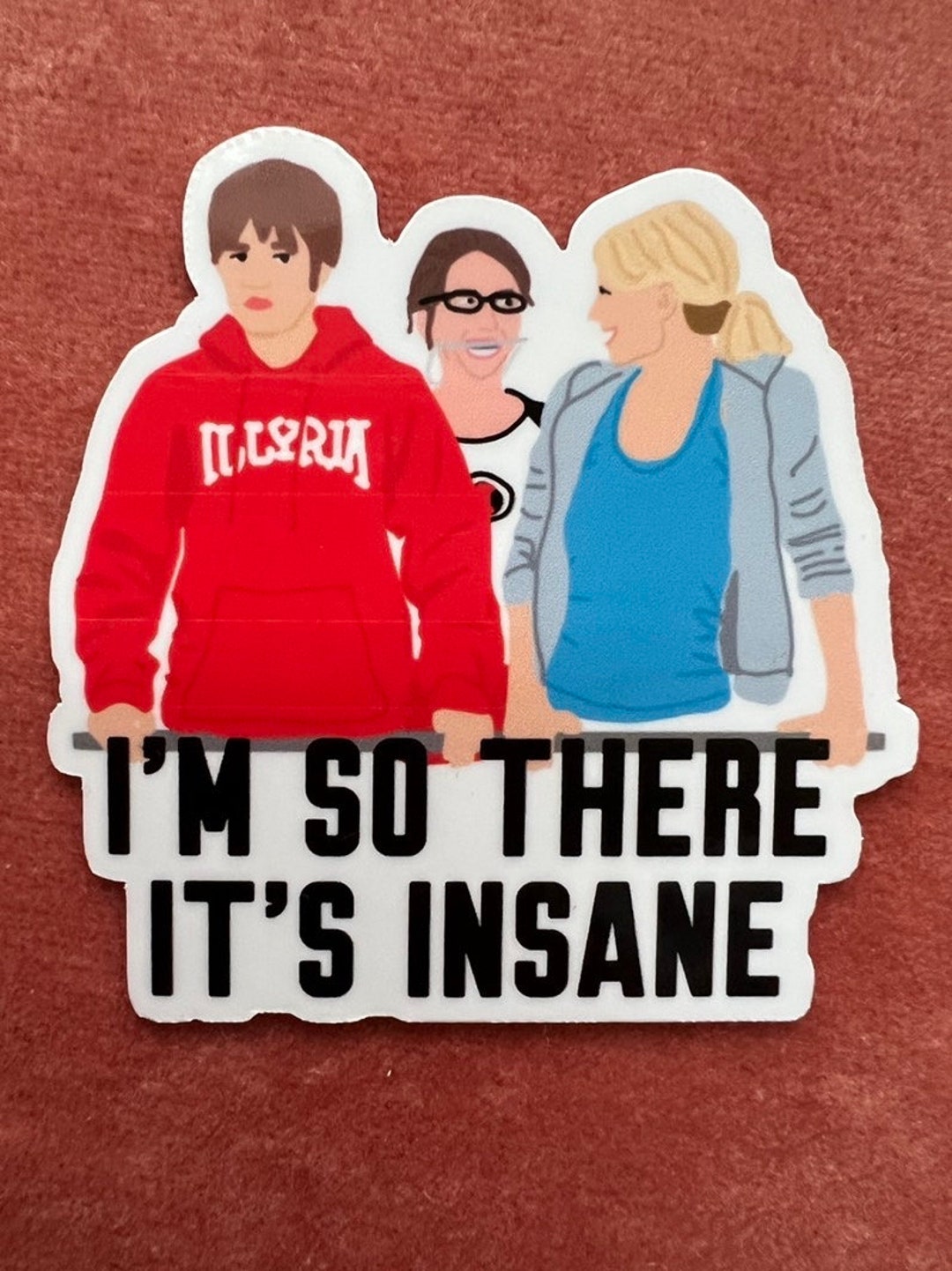 I’m so There It’s Insane She’s the Man Sticker - Etsy