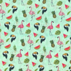 Tropical (01) - 100% cotton print fabric - CC024