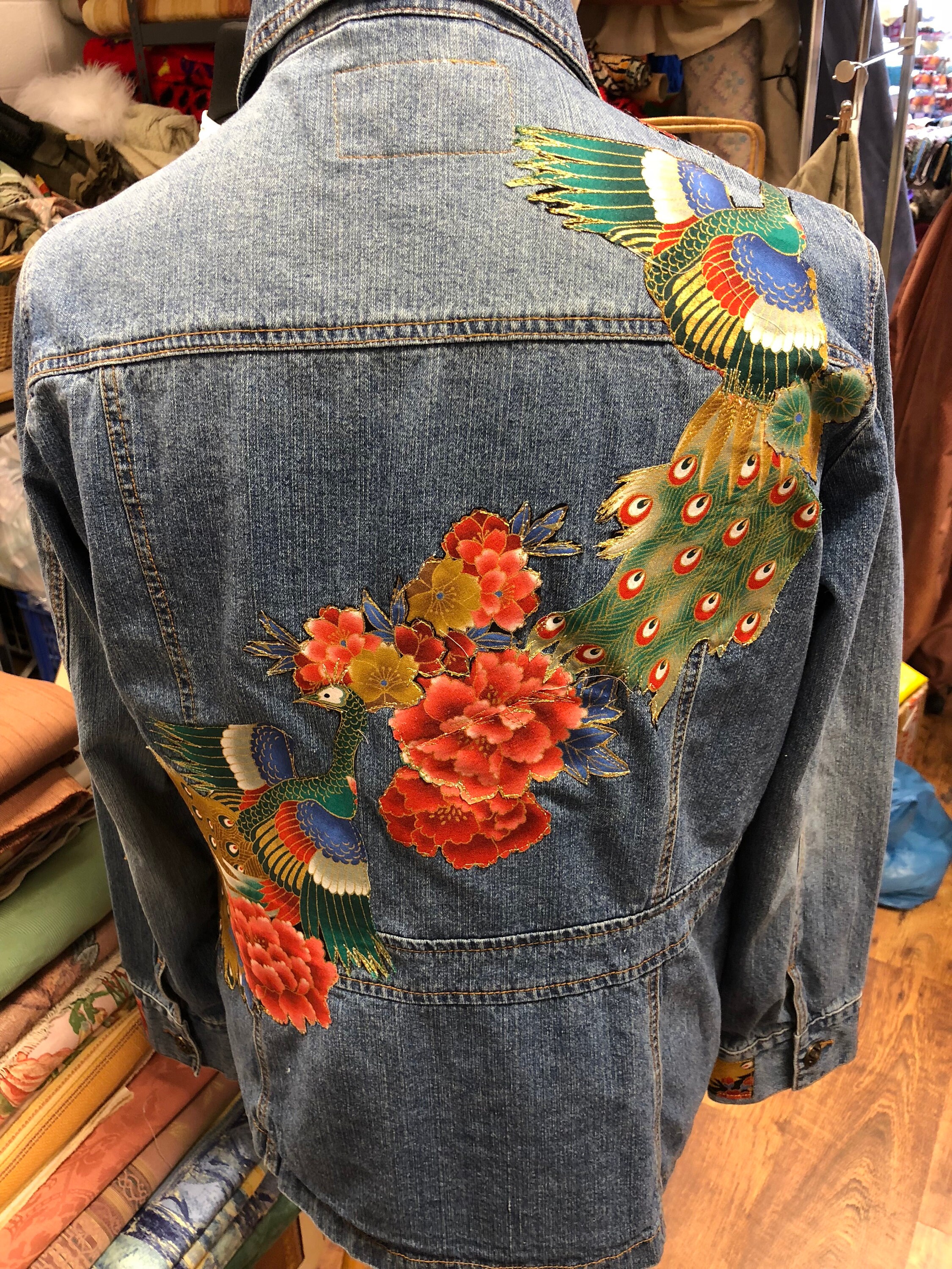 peacocks denim jacket
