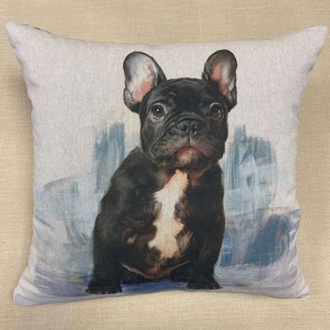 Make Your Own Cushion Cover Kit. French Bulldog DCP017K Etsy