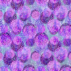 100% katoenen printstof - Floragraphix V van Jason Yenter - AS 3FGE-3