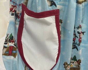 Grembiule Vintage Anni '50 Stile Cameriera: Bianco, In - Foto 2