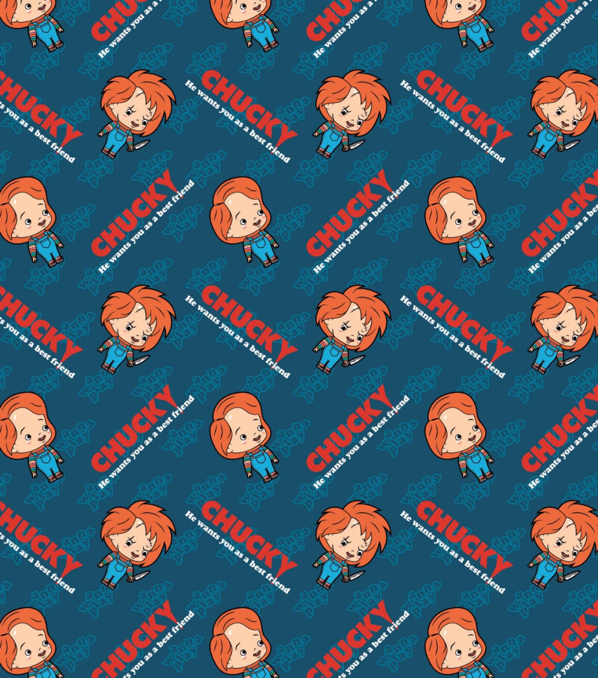 Child's Play Chucky 1/1 2005 Limited edition of 150 49.5×27