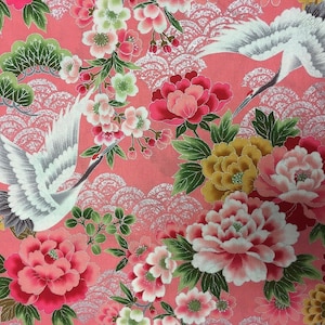 100% Cotton Fabric - Kio - Pink * Exclusive to Fabrique Creations * - 69610-108