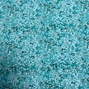 100% cotton print fabric - Deep Forest - Blue - 20060-120