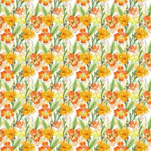 100% cotton print fabric - Watercolour Beauty by Jason Yenter - AS 7GSH-1