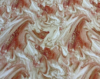 Quilting Treasures Tela estampada 100% algodón - Fusion II - Onda - Óxido - 28290-T