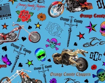 Vintage 90's Orange County Choppers Double Sided Long Sleeve T