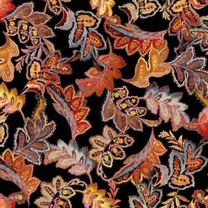 100% cotton print fabric - Resplendent by Jason Yenter - AS 3JYO-1