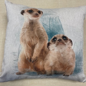 Make Your Own Cushion Cover Kit. Meerkats - DCP033K