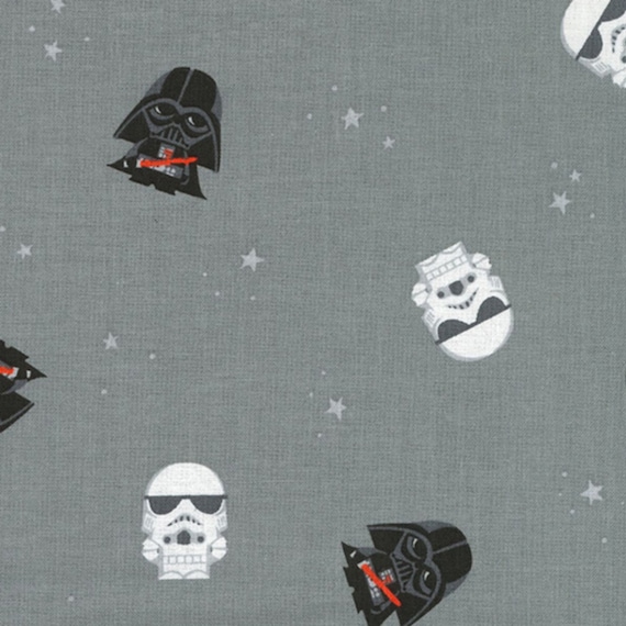Star Wars Empire Dreams Printed Woven 100% Cotton Fabric Grey  JLA0999-50