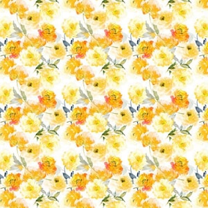 100% cotton print fabric - Watercolour Beauty by Jason Yenter - AS 5GSH-1