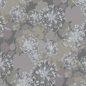 Tela estampada 100% algodón - Gala - Gris - 20380-118
