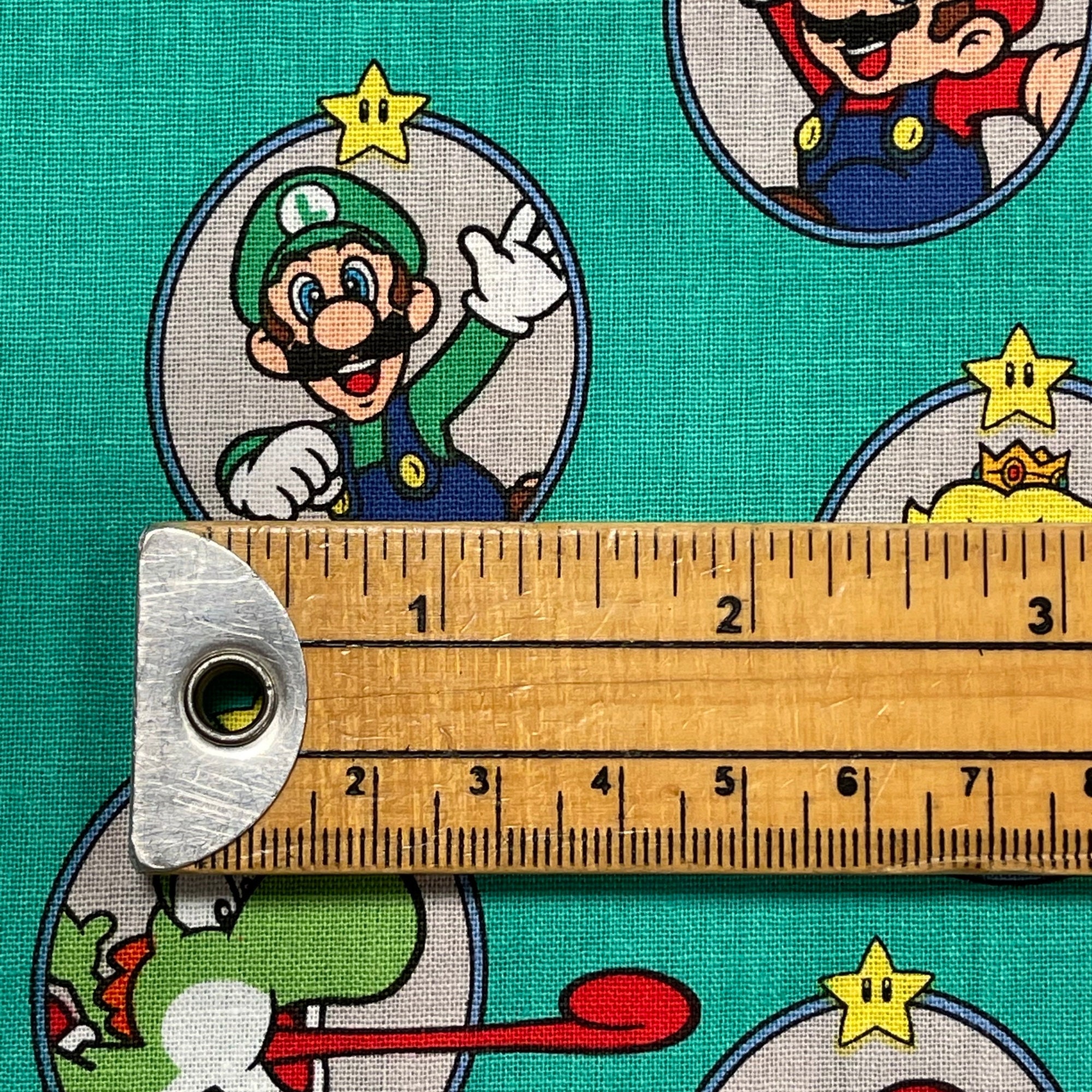 Super Mario 2 100 % Baumwolldruck Stoff grün 39950-102 | Etsy