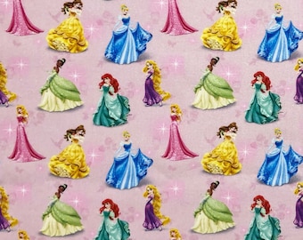 Shiny Princess - 100% cotton digital print fabric - DD015