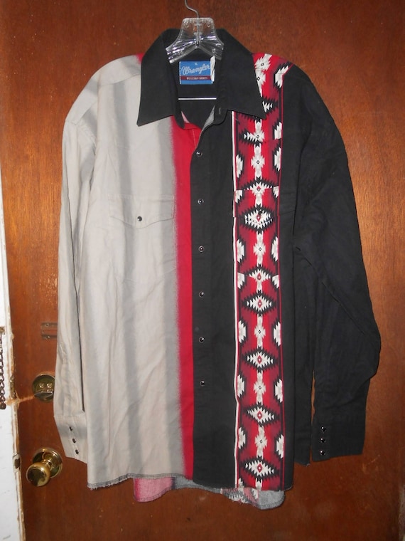 wrangler western shirts