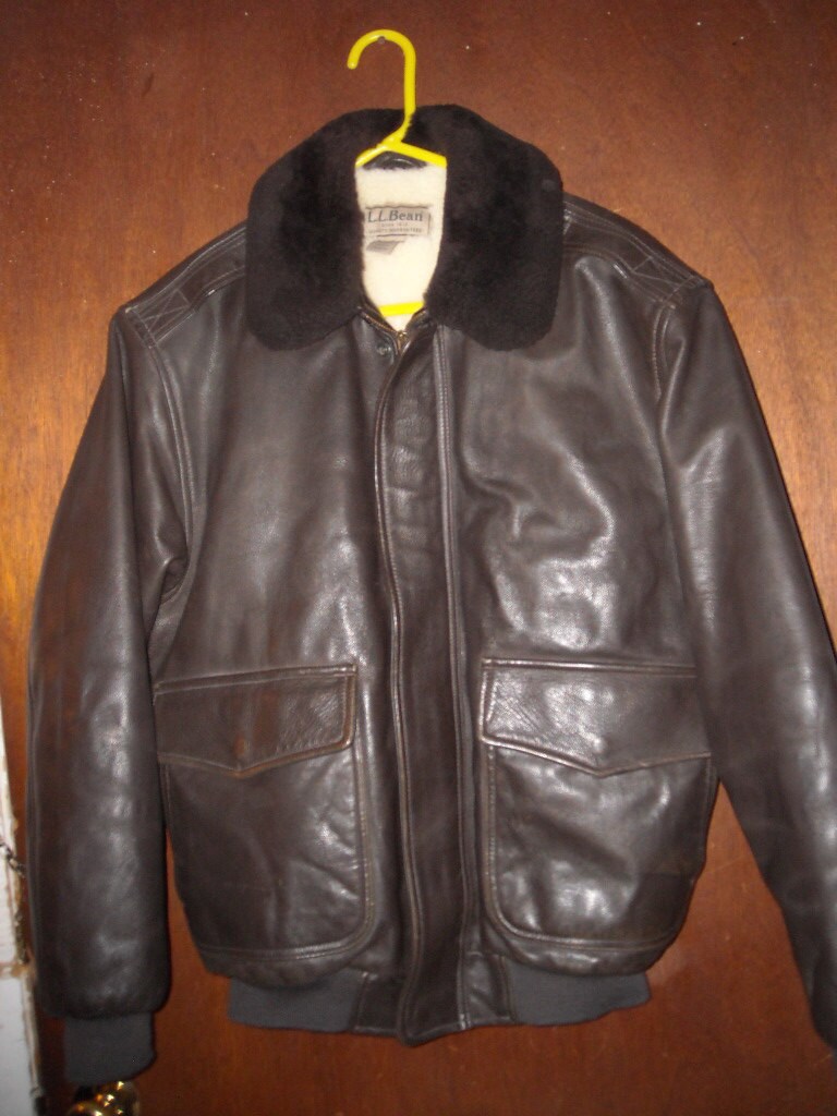 Vintage ll shop bean bomber jacket