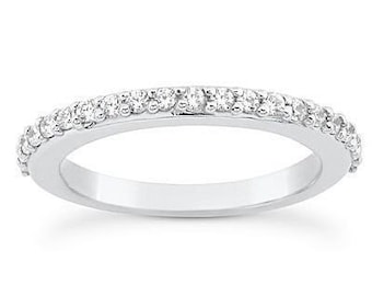 0.30ct Diamond Bridal Ring Wedding Band 14k Gold (CW150)