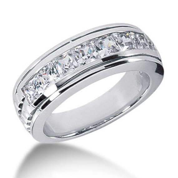 Pink diamond store mens ring