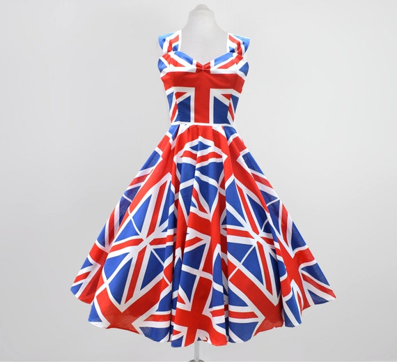 union jack swing dress