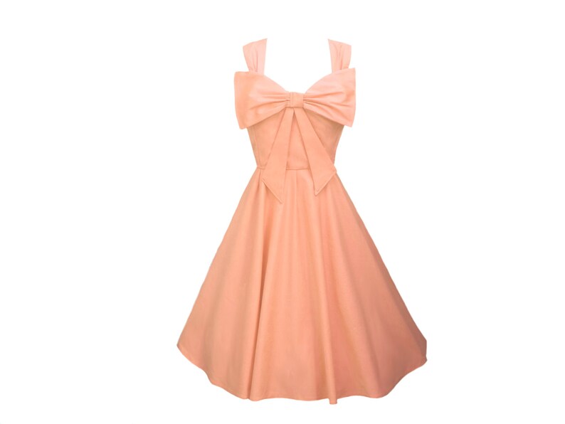 Hibiscus Circle Dress 50s Wedding
