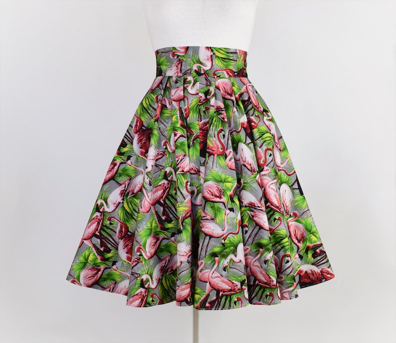 Hibiscus Circle Dress 50s Wedding