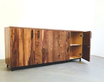 credenza  solid walnut and plywood