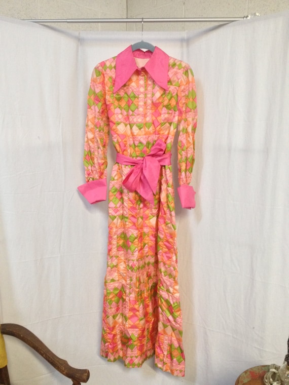Groovy 70's Cocktail Dress
